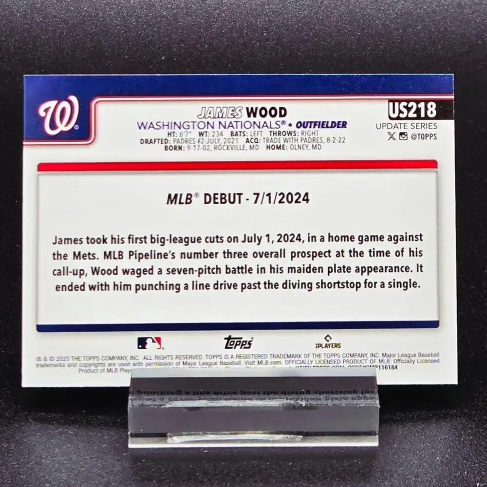 Topps james wood